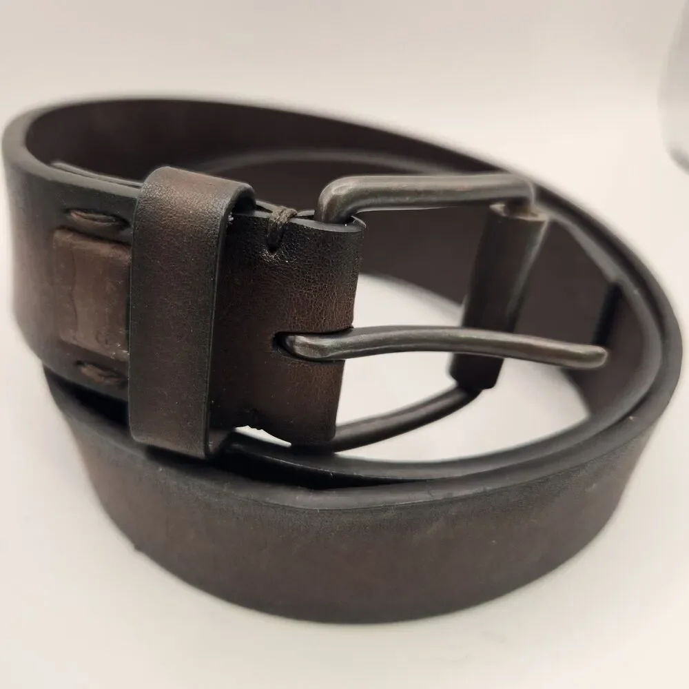 Levi's Mens Bonded Leather Brown Belt Size 40